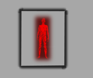 Arts numériques intitulée "The Specimen" par Gee Shepherd, Œuvre d'art originale, Peinture numérique
