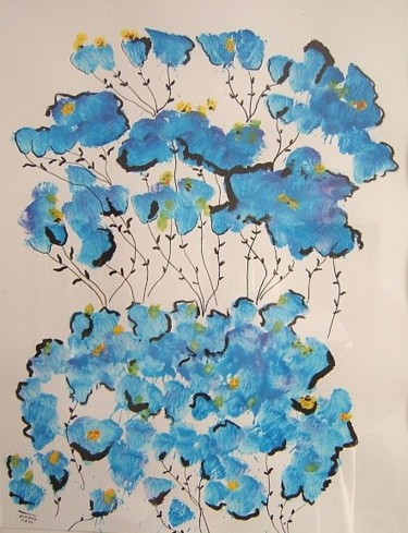 Peinture intitulée "DSCF0107.JPG" par Arnaud Thévenin, Œuvre d'art originale, Gouache