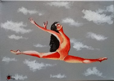 绘画 标题为“Envolée” 由Marc Parmentier, 原创艺术品, 丙烯 安装在木质担架架上