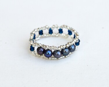设计 标题为“Delicate band ring…” 由Irena Zelickman, 原创艺术品, 首饰