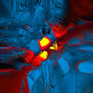Abstract artefact 89 Arts numériques intitulée "Abstract artefact 89" par Pascal Moulin, Œuvre d'art originale, Travail numérique 2D