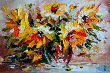 YELLOW FLOWERS (FRAMED)