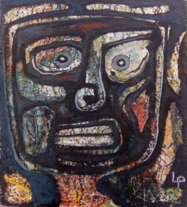 Peinture intitulée "solitude" par Philippe Langaud, Œuvre d'art originale, Acrylique