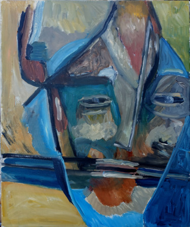 Peinture intitulée "solitude 2" par Philippe Langaud, Œuvre d'art originale, Acrylique