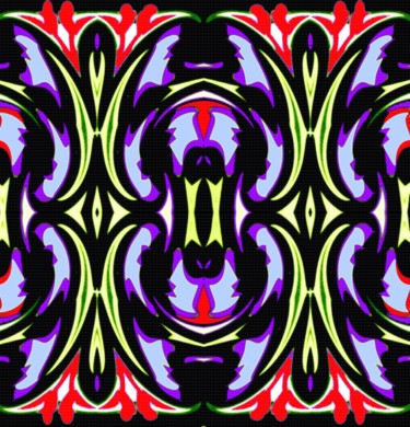 Digital Arts titled "Weedy tide" by Peter Jalesh, Original Artwork, Digital Painting