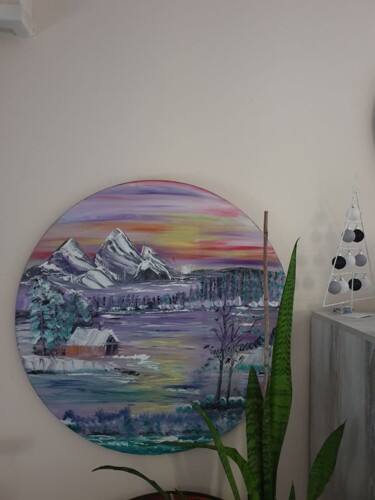 Peinture intitulée "BEAUTY DREAM" par Pascal Jung, Œuvre d'art originale, Huile