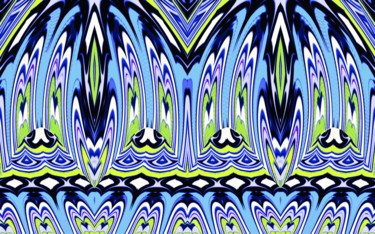 Digital Arts titled "Artesian fountain" by Peter Jalesh, Original Artwork, Digital Painting