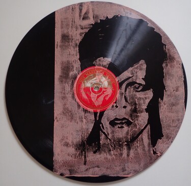 印花与版画 标题为“David Bowie” 由Didier Lagrange, 原创艺术品, Linocuts