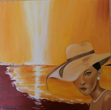 Peinture intitulée "La bauloise" par Jocelyne Landier, Œuvre d'art originale, Acrylique