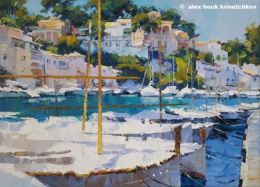 Cala Figuera XXII 绘画 标题为“Cala Figuera XXII” 由Alex Hook Krioutchkov, 原创艺术品, 油