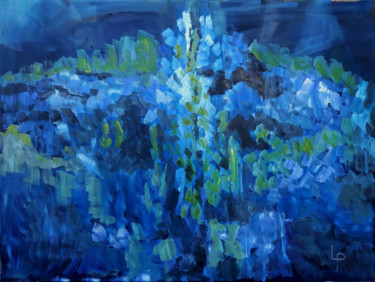 Peinture intitulée "Ecchymose" par Philippe Langaud, Œuvre d'art originale, Huile Monté sur Châssis en bois