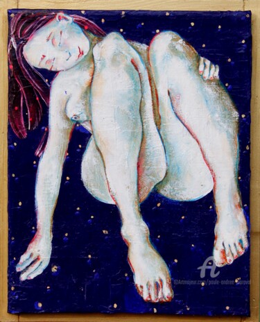 Peinture intitulée "SONGE" par Paule-Andree Maraval, Œuvre d'art originale, Huile Monté sur Châssis en bois