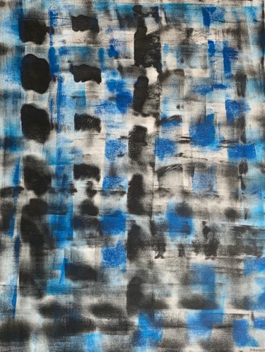 Subtil Peinture intitulée "Subtil" par Dominique Danguy, Œuvre d'art originale, Acrylique Monté sur Châssis en bois