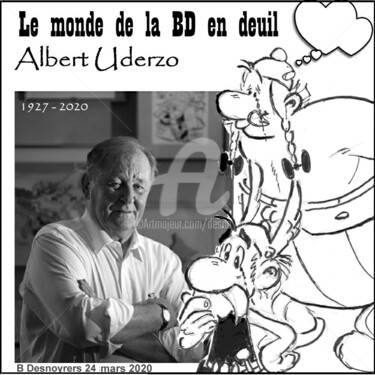 Arts numériques intitulée "UDERZO" par Desnoyers, Œuvre d'art originale, Photo montage