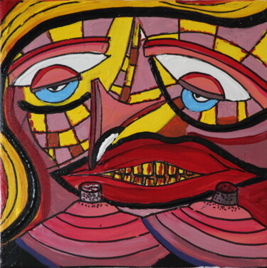 COOKE Peinture intitulée "COOKE" par Philippe Combis (PhilIppe CBS), Œuvre d'art originale, Acrylique Monté sur Châssis en bois
