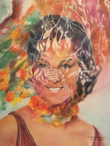 Peinture intitulée "FRAÎCHEUR PRINTANIÈ…" par Jacques Tafforeau, Œuvre d'art originale, Aquarelle