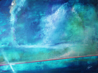 Peinture intitulée "Seven" par Pascal Thomas, Œuvre d'art originale, Acrylique