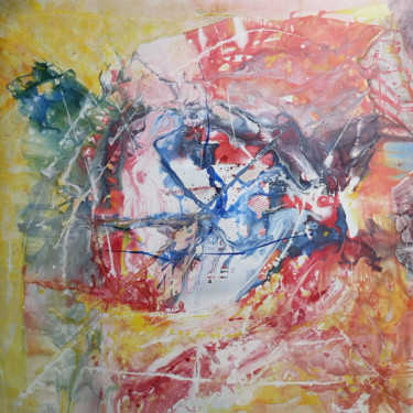 Painting titled "Coronation of Plasm…" by Dmitri Matkovsky, Original Artwork, Acrylic