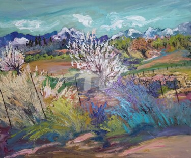 Peinture intitulée "Douceurs provençales" par Milorv, Œuvre d'art originale, Huile