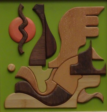 Sculpture intitulée "holidays" par Sebastien Riga, Œuvre d'art originale, Bois
