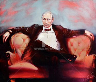 Mr. President Vladimir Putin "Mr. President Vladi…" başlıklı Tablo Daria Kolosova tarafından, Orijinal sanat, Petrol
