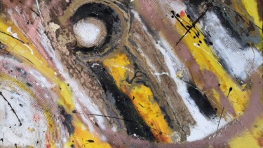 Peinture intitulée "Ray" par Cécile Chenet, Œuvre d'art originale, Acrylique