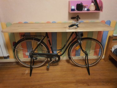 Design titled "Bicycle Table" by D.S.A.Rt, Original Artwork, Metals