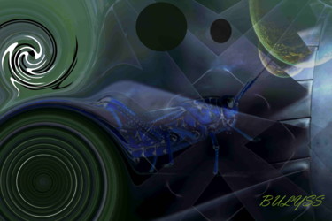 Digital Arts titled "The Fifth Element" by Marc Bulyss, Original Artwork, 2D Digital Work