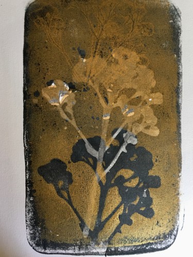 印花与版画 标题为“Monotype 20 16” 由Christine Membrez, 原创艺术品, 丝网印刷
