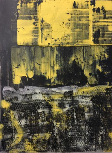 Peinture intitulée "La Bulle fait un Ca…" par Valérian Fuster, Œuvre d'art originale, Acrylique