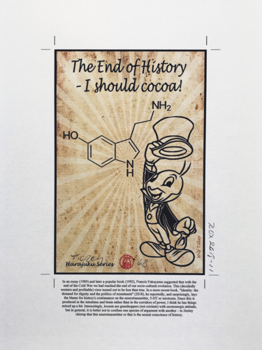 Printmaking titled "The End Of History…" by Wilf Tilley, Original Artwork, Digital Print