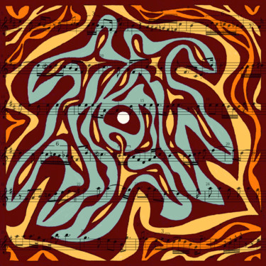 Printmaking titled "The Home Fire" by Nikolaj Sednin (Nicolas Sedninne), Original Artwork, Digital Print