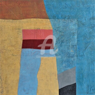 Peinture intitulée "La Provence" par Keyno, Œuvre d'art originale, Acrylique Monté sur Châssis en bois