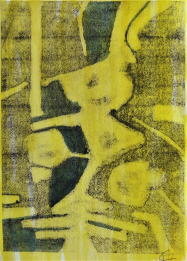 印花与版画 标题为“Confinement 10” 由Philippe Casaubon, 原创艺术品, 蒙纳