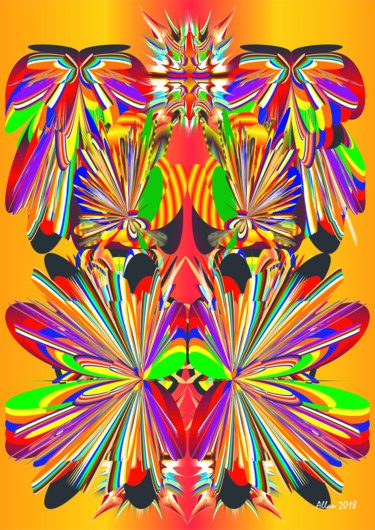 Digital Arts titled "52507122018 — ADEMA…" by Reinhard Heydrich Allan De Souza Santos, Original Artwork, Digital Painting