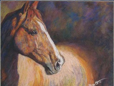 Painting titled "Lyric" by Maggie Stiefvater, Original Artwork, Oil