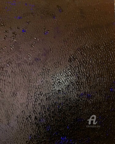 Peinture intitulée "The night" par Alexandra Isler, Œuvre d'art originale, Acrylique
