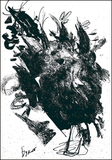 "bouquet Rooster bou…" başlıklı Dijital Sanat Дима Dima Вильмс Wilms (Рок-Живописец Rock-Painter) tarafından, Orijinal sanat…