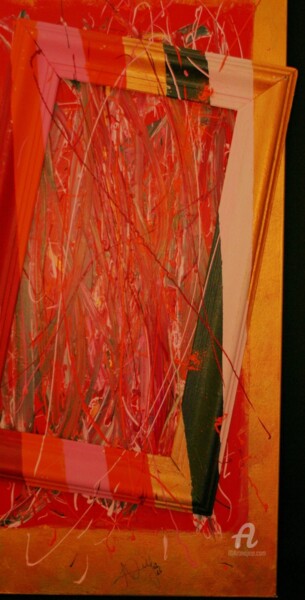 Peinture intitulée "galettes des reines" par Pascal Piguel, Œuvre d'art originale, Acrylique