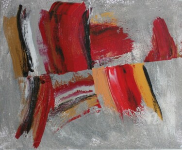 Peinture intitulée "tempete" par Pascal Piguel, Œuvre d'art originale, Acrylique