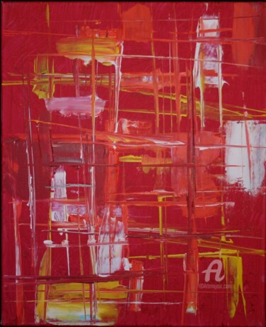Peinture intitulée "faut qu'on" par Pascal Piguel, Œuvre d'art originale, Acrylique