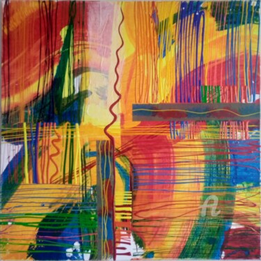 Peinture intitulée "SAND'ONT KNOW" par Pascal Piguel, Œuvre d'art originale, Acrylique