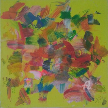 Peinture intitulée "JETS" par Pascal Piguel, Œuvre d'art originale, Acrylique