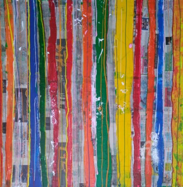 Peinture intitulée "smartie's" par Pascal Piguel, Œuvre d'art originale, Acrylique