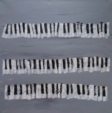 Peinture intitulée "on air" par Pascal Piguel, Œuvre d'art originale, Acrylique