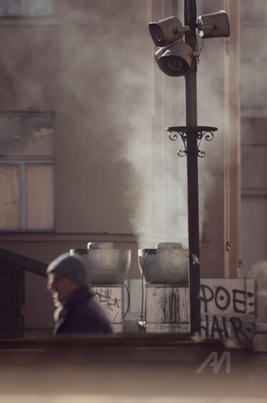 摄影 标题为“City Steam” 由Alen Gurovic, 原创艺术品, 非操纵摄影