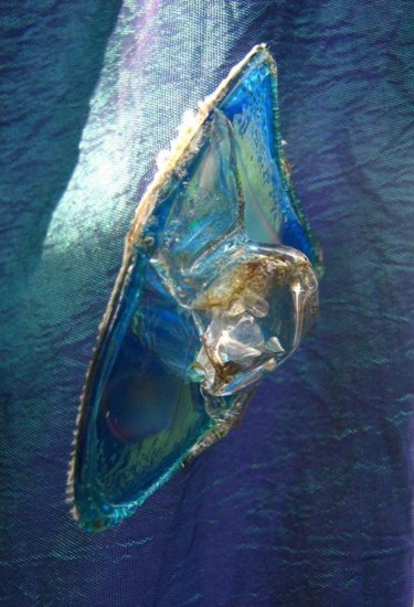 Artisanat intitulée "Mystère" par Zampo, Œuvre d'art originale, Bijoux
