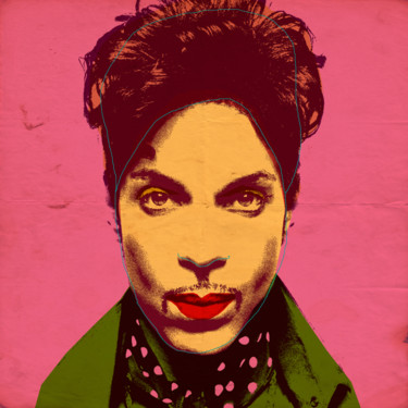Arte digitale intitolato "Prince pop" da Andrea Pisano, Opera d'arte originale, Pittura digitale