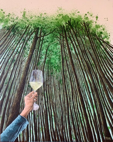 Pintura titulada "“RIBEIRO”" por M.Domarco, Obra de arte original, Acrílico