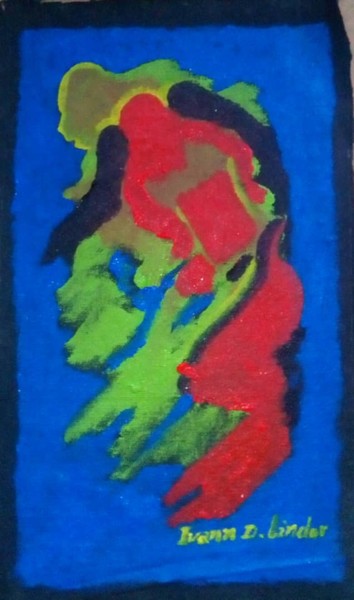 Painting titled "Les envahisseurs I…" by Ivann Deweare Lindor, Original Artwork, Acrylic